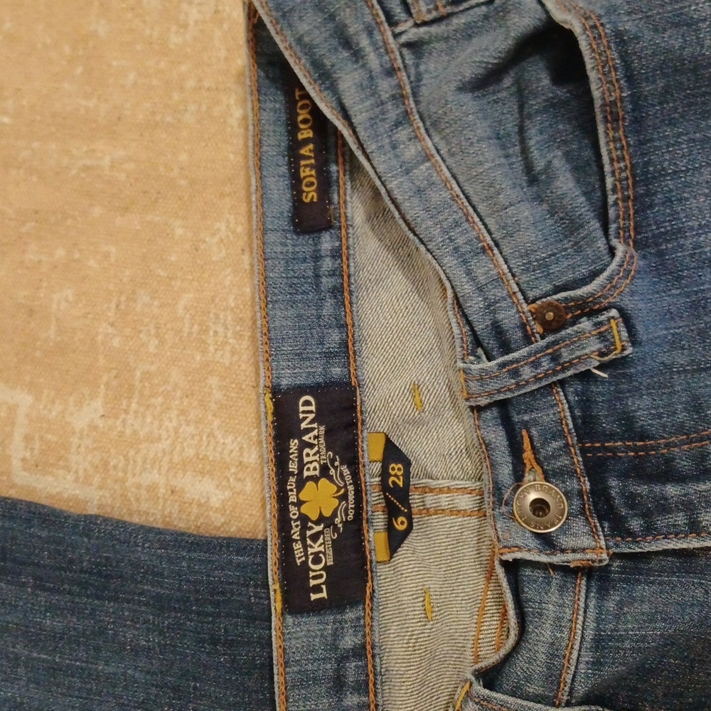 Mid rise bootcut Lucky Jeans - Picture 3 of 6